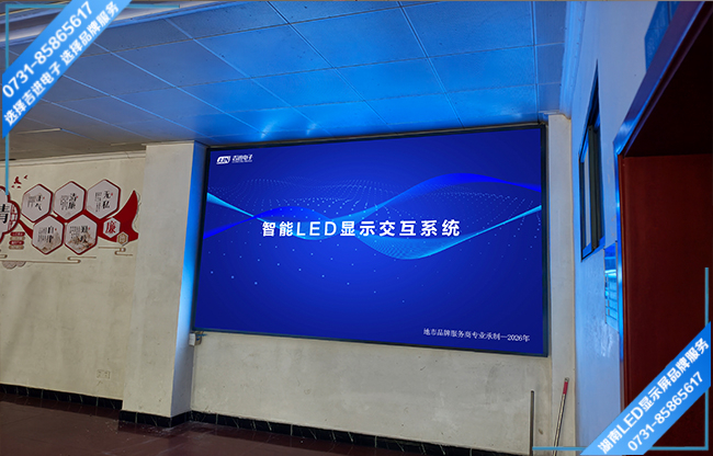 邵陽邵東縣某單位政務大廳LED顯示屏